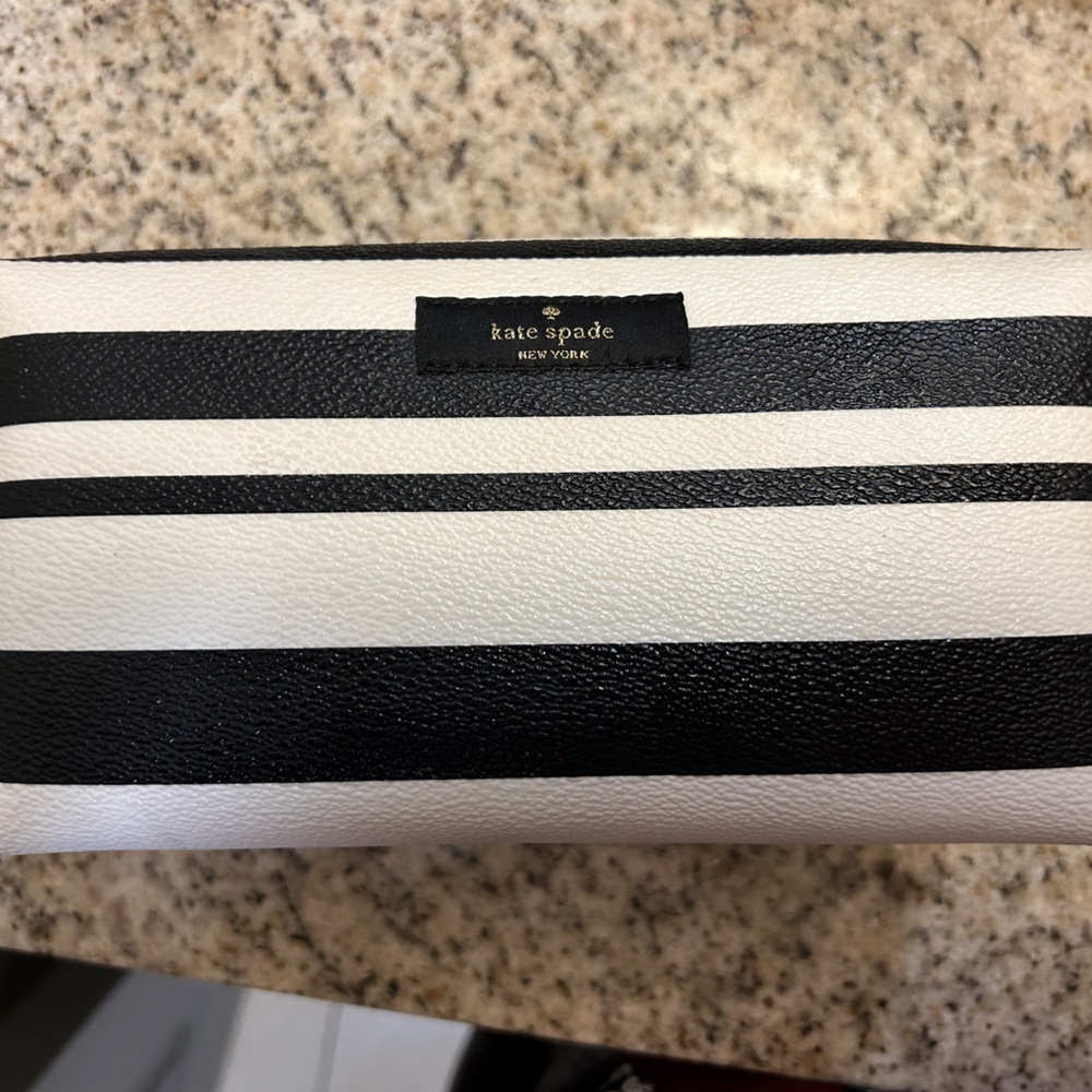 Kate Spade Stripe Travel Kit